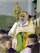 Image result for Padre Pio Eucharist