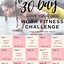 Image result for Workout Challenge 30 Days at Home Wall