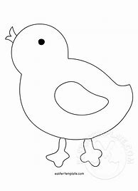 Image result for Easter Chick Template Free Printable