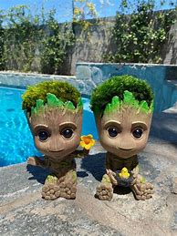 Image result for Baby Groot Planter Pot