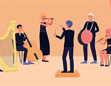 Image result for Symphony Orchestra Cartoon