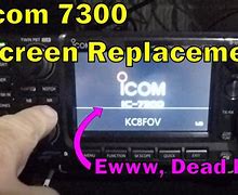 Image result for Icom 7300 Screen