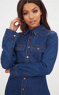 Image result for Button Up Shirt Dress