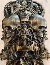 Image result for Gothic Skull Decor