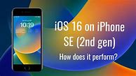 Image result for iPhone SE 2nd Gen with iOS 16