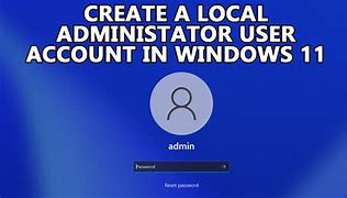Image result for Windows Local Admin