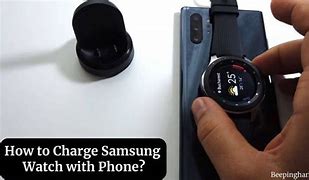 Image result for Charge Samsung Watch with Phone
