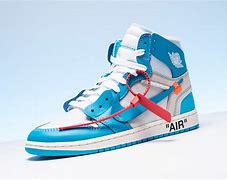 Image result for Off White X Air Jordan 1 UNC