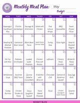 Image result for Monthly Food Calendar Template