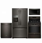 Image result for Black Stainless Steel Appliances Packages