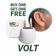 Image result for Rechargeable Invisible Hearing Aids