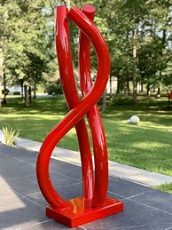 Image result for Abstract Metal Sculpture Garden