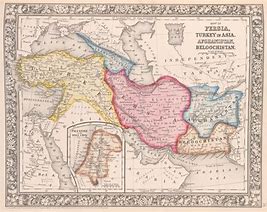 Image result for Middle East and Russia Map