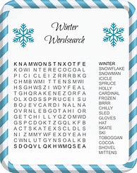 Image result for Winter Puzzles for Adults