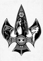 Image result for Norse Symbols Black and White