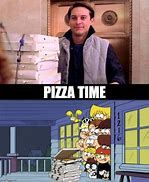 Image result for Spiderman Pizza Time Meme Shirt