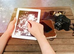 Image result for Person Using iPad
