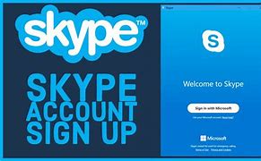 Image result for Skype Sign Up