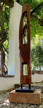 Image result for Abstract Outdoor Wood Sculpture