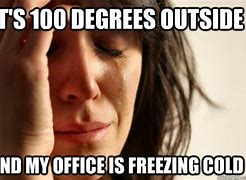 Image result for Freezing Office Meme