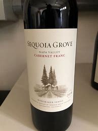 Image result for Sequoia Grove Cabernet Franc Winemaker Series