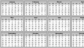 Image result for Year 2000 Calendar February