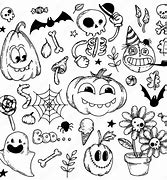 Image result for Halloween Cartoon Black and White