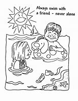 Image result for Water Safety Coloring Pages Printable