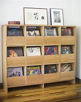 Image result for DIY Vinyl Record Shelves