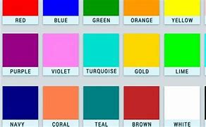 Image result for All Colors in World
