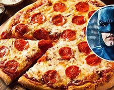 Image result for Joker and Batman Pizza