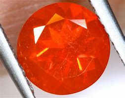 Image result for Faceted Fire Opal