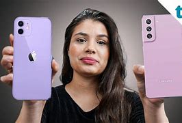 Image result for Samsung S21 vs iPhone 11 Size