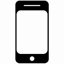 Image result for Phone Outline Icon No Background