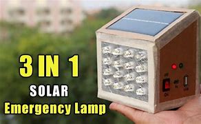 Image result for Switched Solar Power Emergency Light