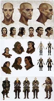 Image result for Dragon Age Character Art
