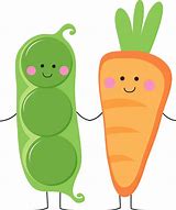 Image result for Peas and Carrots Clip Art