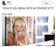 Image result for iPhone X Meme Face