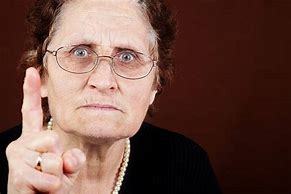 Image result for Mean Old Lady