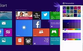Image result for Change Color of Windows 8 Start Screen