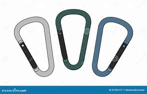 Image result for Blue Carabiner Clip Clip Art