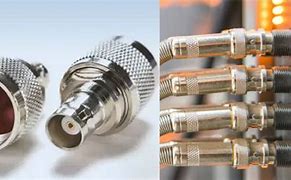 Image result for Antenna Coaxial Cable Connectors