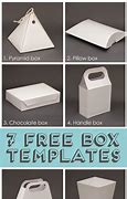 Image result for Easy Paper Box Template Cricut