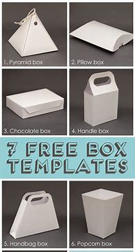 Image result for Cute Printable Box Templates