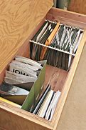 Image result for Using a Metal Rod for Hanging Files