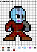 Image result for Nebula Pixel Art 32X32 with Grid