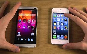 Image result for HTC One vs iPhone