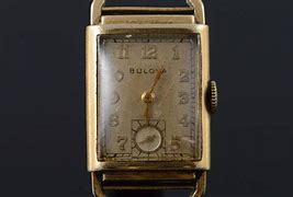 Image result for Square Red and Gold Wrist Watch