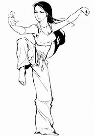 Image result for Martial Art Pose Drawing References