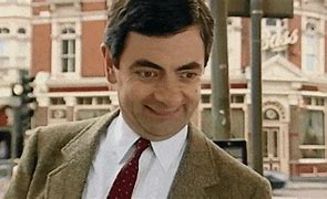 Image result for Mr Bean Body Cast GIF